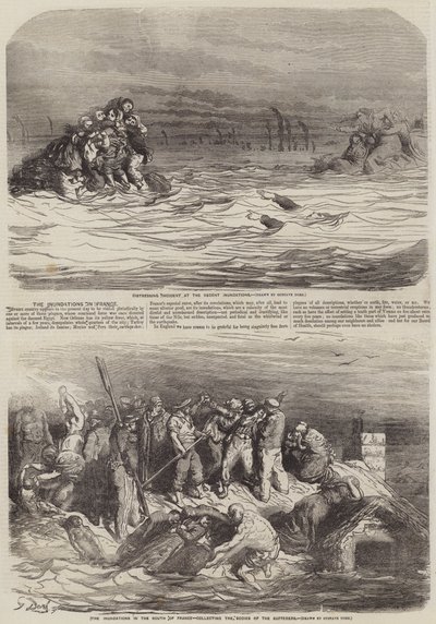 The Inundations in France by Gustave Dore